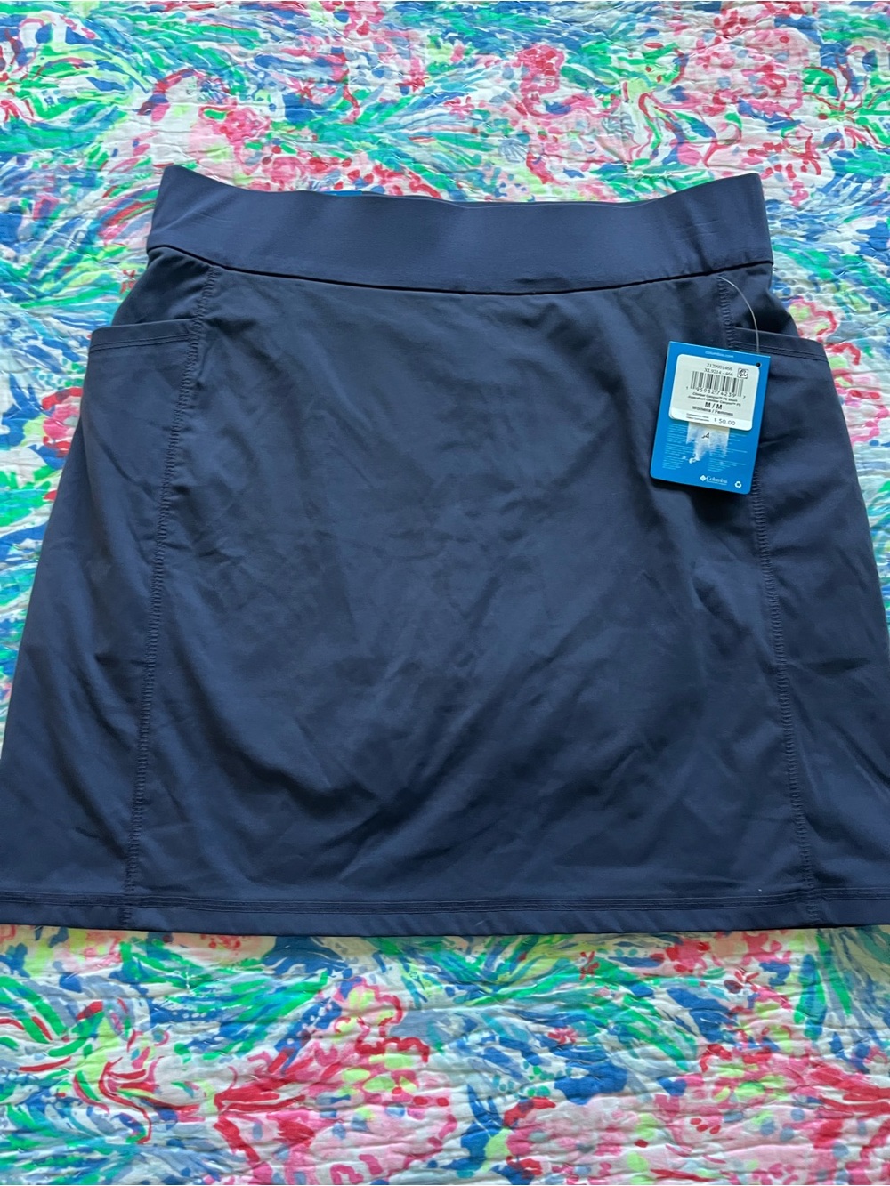 Columbia NWT Women’s Navy Athletic Skort - Stretch Performance Skort